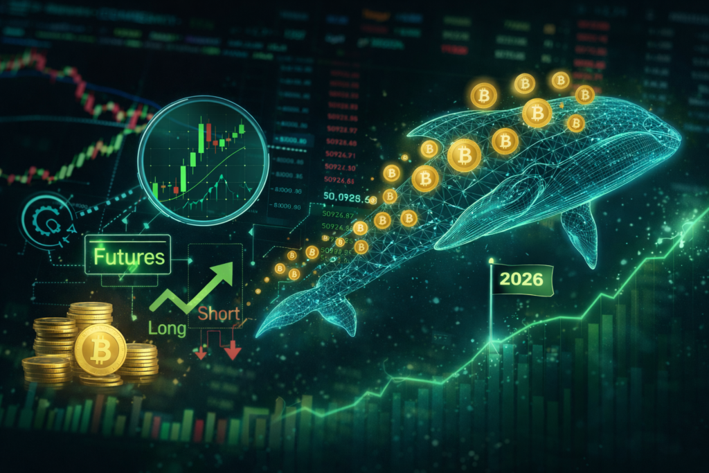 Whales Accumulate While Leverage Resets: Derivatives Data Hints at a Healthier Crypto Uptrend for 2026